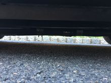 Middle of car underside FM dual 3" to 4" merge into a 4" to 3" reducer