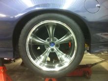 4. Wheels fit nicely. Bears Pro street axles and an Auburn posi lurk inside.
