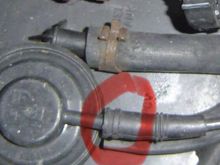 Is this the hose that I need to remove and plug?