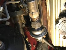 AIT injection hose removed