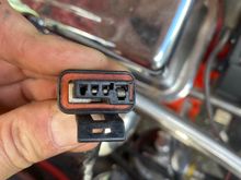 Connector from the wiring harness