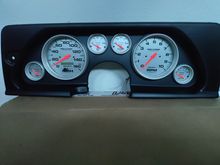 Since it's been too hot to be out side here at 109 with 40%+ humidity Ive been staying indoors. So I started playing with my new gauge cluster. 