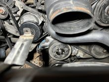 Water Pump Installed