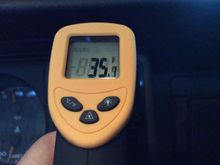 middle top vent reading nice temp