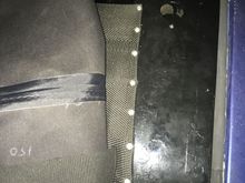 New rivets installed to the front bow