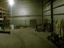 This is what I started with, a 26x20 room with concrete floor.