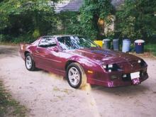 1988 Iroc-z 5.7 V8 TPI 4 speed auto with overdrive, 16 inch 245/50/16.  T-Tops, power everything, Painted purple originally silver.Less than 2000 painted silver!
Any one with info, please contact.