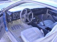 Interior is in pretty good shape, (smelly smoker car) everything works as it should, someone stole the stereo which I could care less about the cd player but why do they have to break the damn dash!!! :(