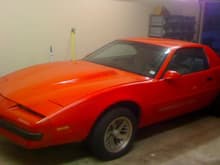 Firebird first bought.  Previous owner had electrical &amp; engine management problems on car. But the car had some good points, 383, Ford 9&quot; rear, very little rust.