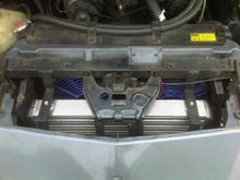32x12x3 inch intercooler.