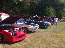 Lupfers Grove car show with the CPCAFE.