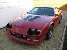 1986 Red Iroc