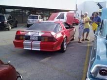 Back view at Sonic