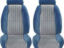 1984 charcoal/blue trans am seats