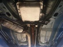 The undercarriage of a 47 mile IROC