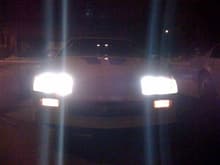 my car at night