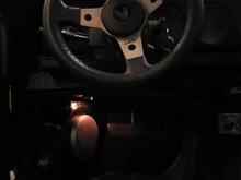 interior, custom kick panels