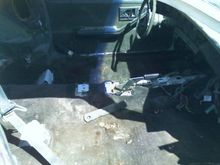 inside after removal of seats