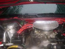 engine  5.0 tbi  msd ignition edelbrock air cleaner