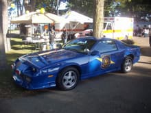 1992 Michigan State Police Camaro, they got sick of the no handles 5.0 mustangs.