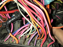 Back of the fuse box
