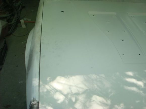Passenger side gap now.