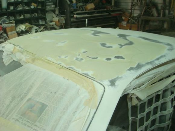 Driver side roughed in.