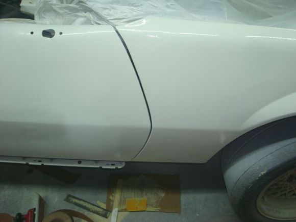 Much better door to fender fit horizontally.