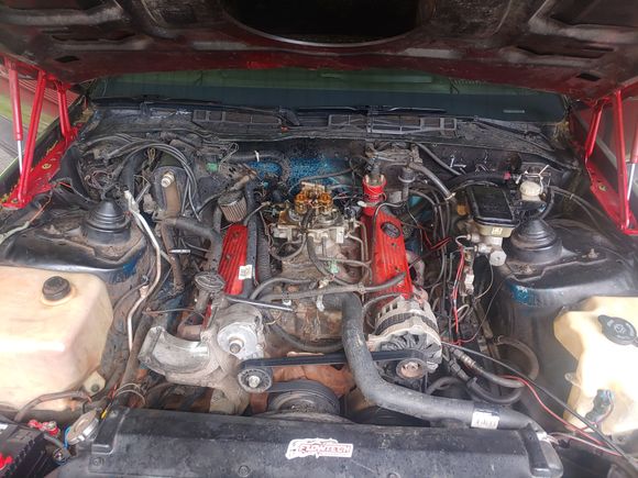 this is where all the ghetto nasty wire twisted sh!t is but no problems yet just need to gain some pateince. and re do headlights volt meter cut out the ac wiring.
