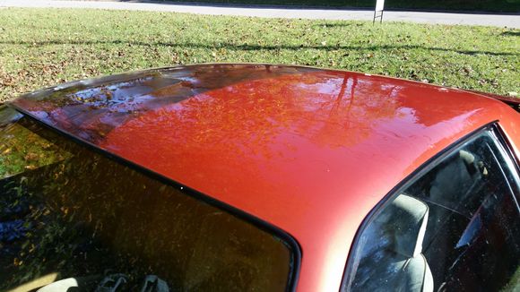 First wash in 18 years.