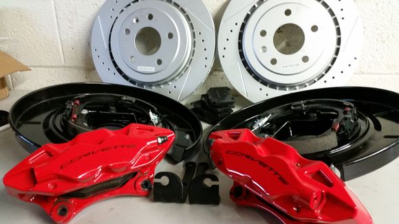 Z51/JL9 Rears (13.3 4 piston) with park brake