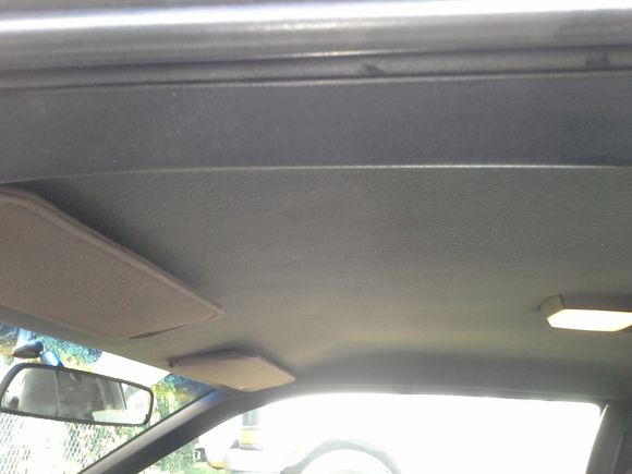 Super nice headliner and visors