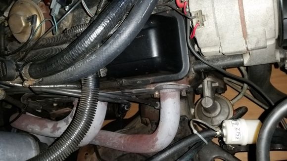 Possible original location of diverter
