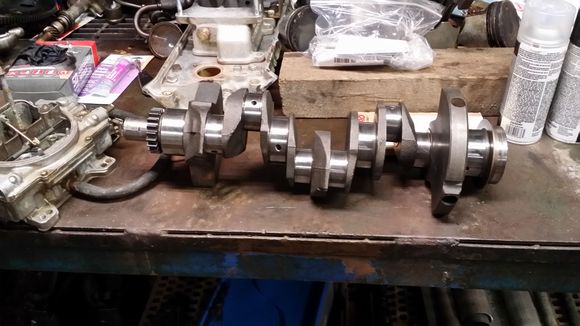 Crank polished and ready to go!!