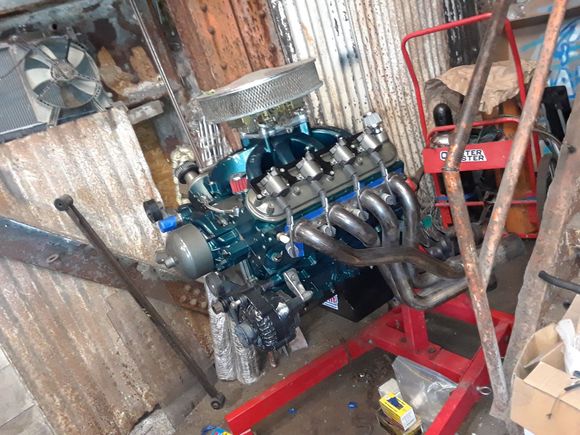 We also build engines and cars,  here is my personal ls3 headed carbed Iron 408 yet to be finished ... (also could be for sale for the right stack of cash!)