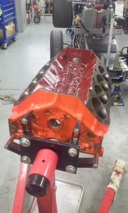 Big block for 55 starting to go together