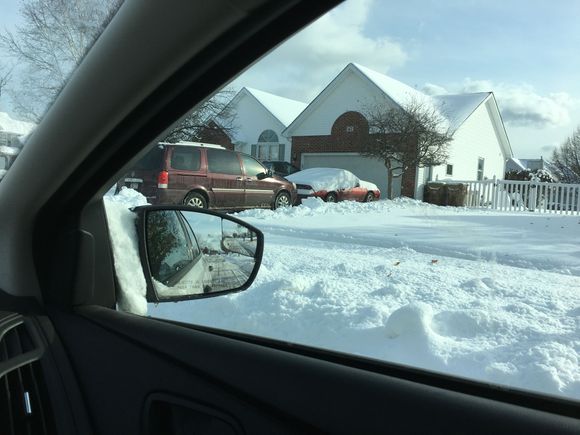 We got an early storm this year...