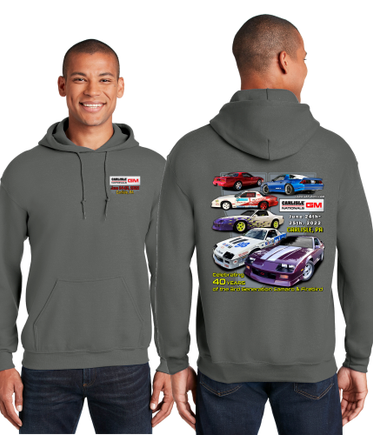 2022 GM Nationals 3rd Gen Anniversary Hoodie Charcoal