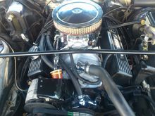 current engine 305 with edlebrock rpm and holley ultra 650