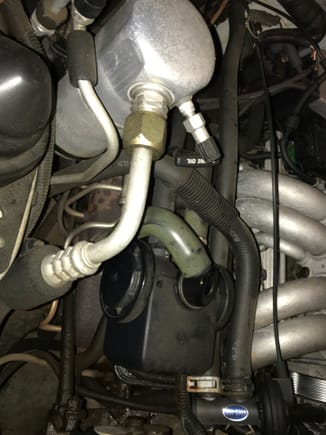 Diverter valve & hoses, passenger exhaust manifold