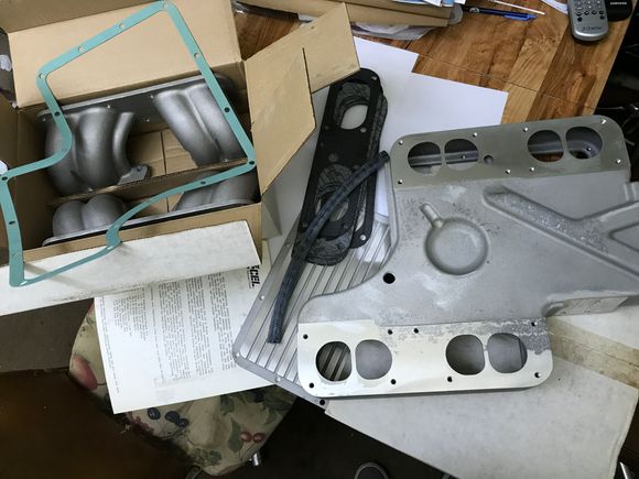 This is the whole kit less the hardware.  That is in the box.