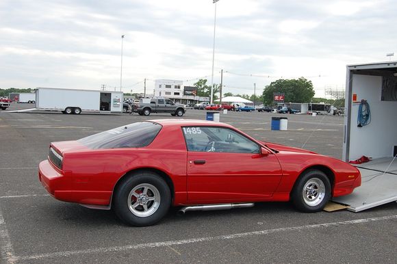First day at the track