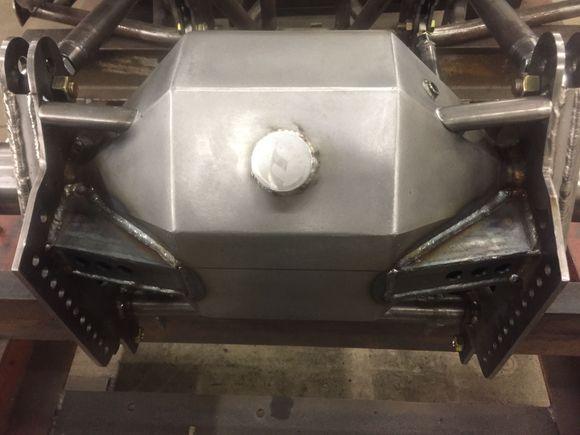 Fabricated back brace from 1/8