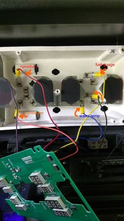 Intellitronix digital dash connections on a 1984 trans am.