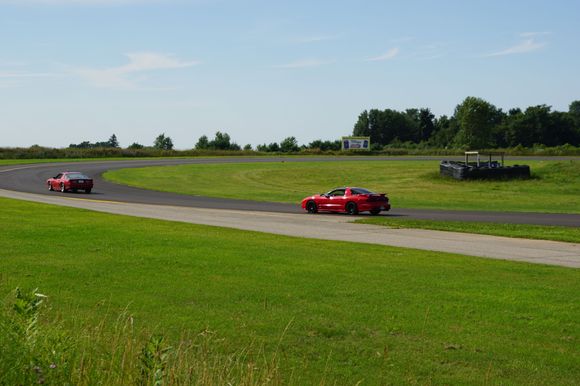 Both my youngest son and i in turn 2 at GingerMan July 2015