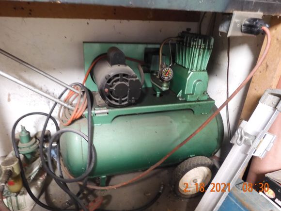 30 gallon craftsman repainted a while ago to match original