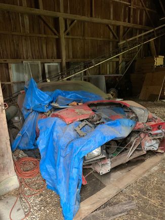 Found in barn September 12, 2020 after 26 year search