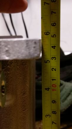 As compared to the fbody pan depth of 5.5"