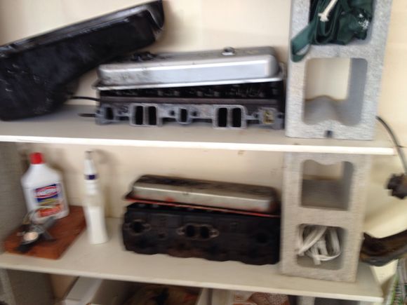 1989 L98 iron 083 cylinder heads $80