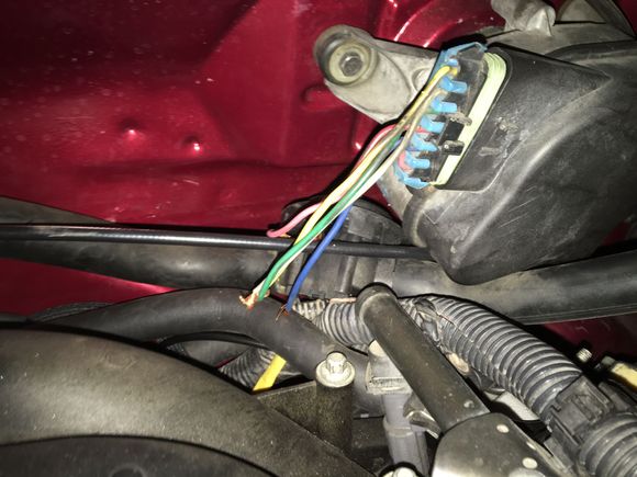 It will be further hidden when I add conduit to the wiper motor wires. The ref did not like the valve. If he says something about it it can be replaced in seconds with the "T".